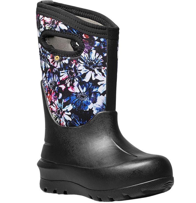Neo-Classic Tall Real Flower - Kids - Black Multi 1
