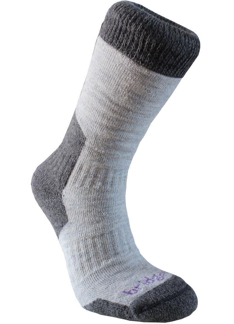 Explorer Heavyweight Merino Comfort Boot Socks - Womens - Grey 1