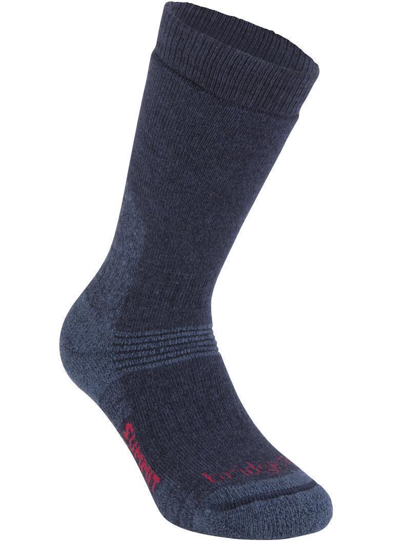 Explorer Heavyweight Merino Endurance Boot Socks - Mens - Black 1