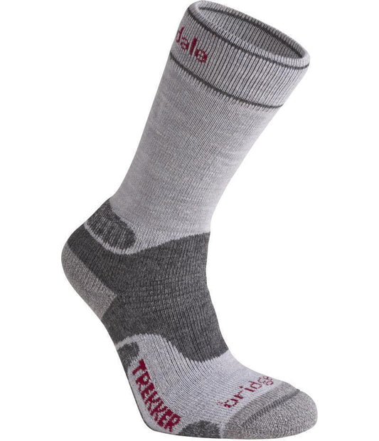 Hike Midweight Merino Endurance Boot Socks - Womens - Silver Grey 1