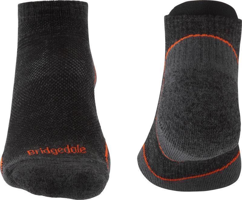 Hike Ultra Light T2 Merino Performance Low Socks - Mens - Anthracite / Orange 2