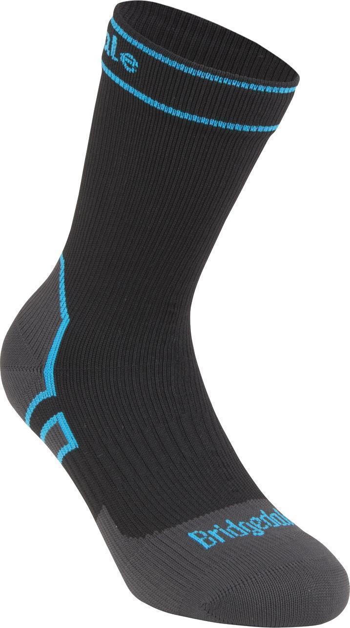 Stormsock Midweight Boot Socks - Performance Fit - Black / Blue 1