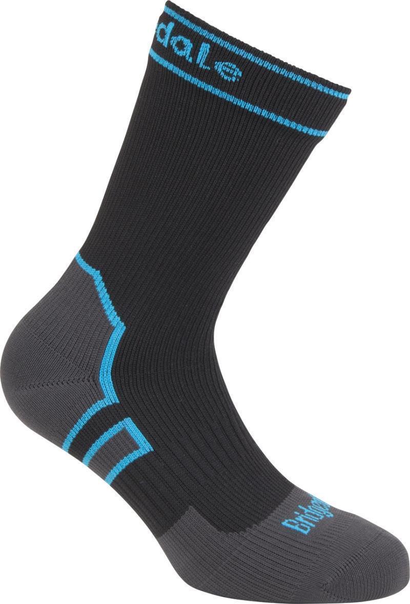 Stormsock Midweight Boot Socks - Performance Fit - Black / Blue 3