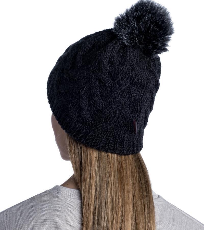 Caryn Knitted & Fleece Beanie - Caryn Graphite - 123515.901.10.00 3