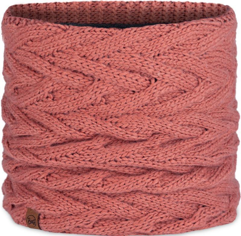 Caryn Knitted & Fleece Neckwarmer - Caryn Crimson - 123518.401.10.00 2