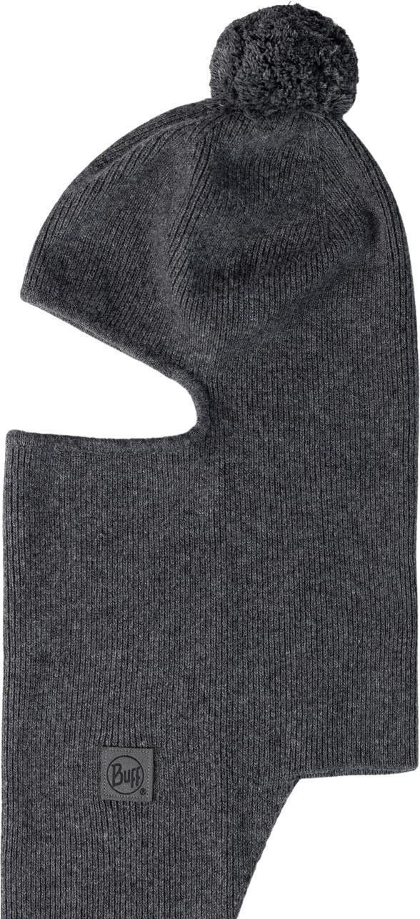 Knitted Balaclava - nilan grey heather - 132320.938.10.00 1