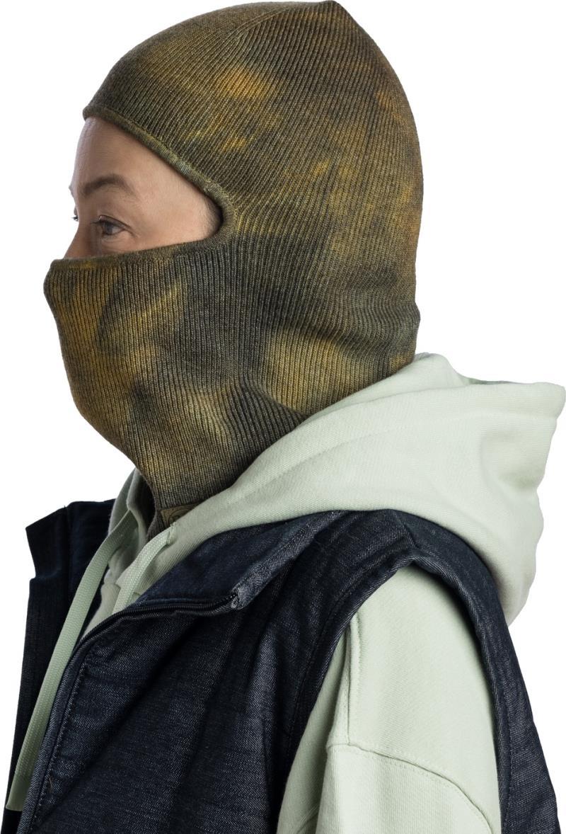 Knitted Balaclava - nilan khaki - 132319.854.10.00 1