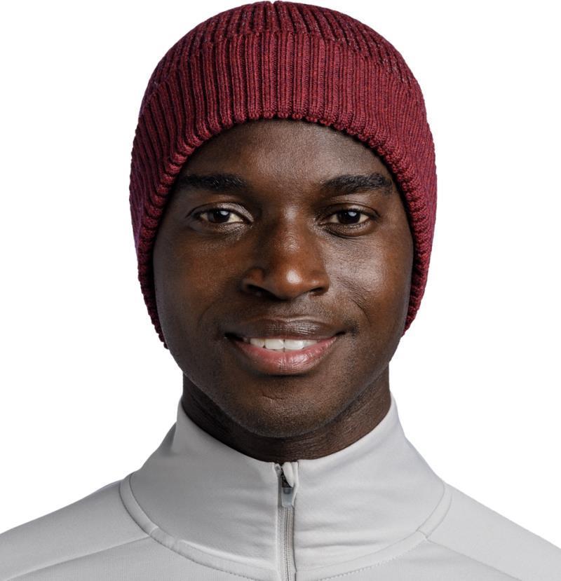 Merino Active Beanie - solid garnet - 132339.653.10.00 1