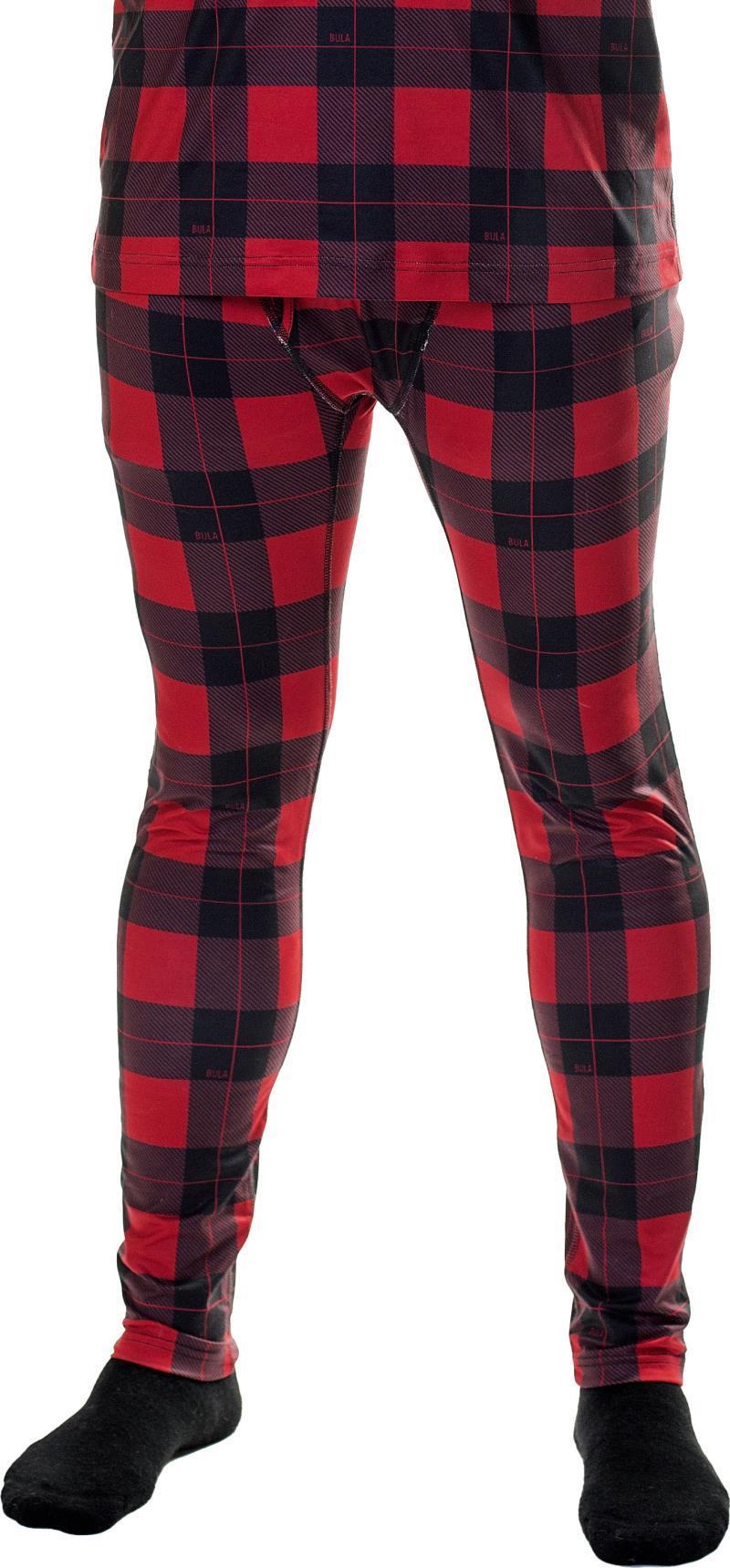Eco Pants - Mens - red plaid 1