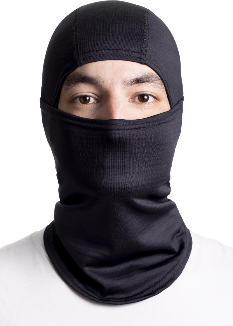 Grid Convertible Balaclava - Black 1