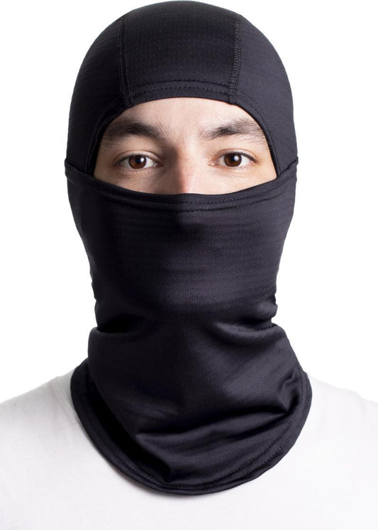 Grid Convertible Balaclava - Black 1
