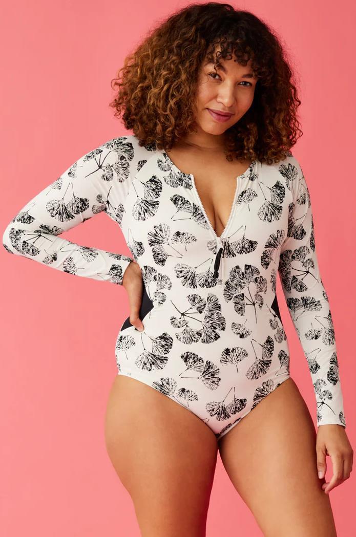 All Day Onesie LS - Womens - Cloud Ginkgo 2