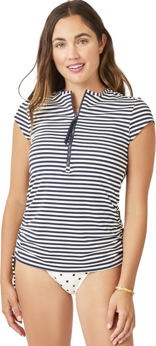 Dawson Rashguard - Womens - Navy Stripe 1