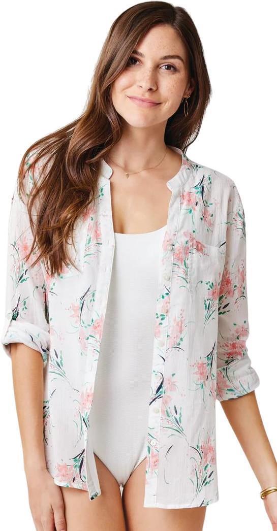 Dylan Gauze Tunic - Womens - Cloud Bouquet 1