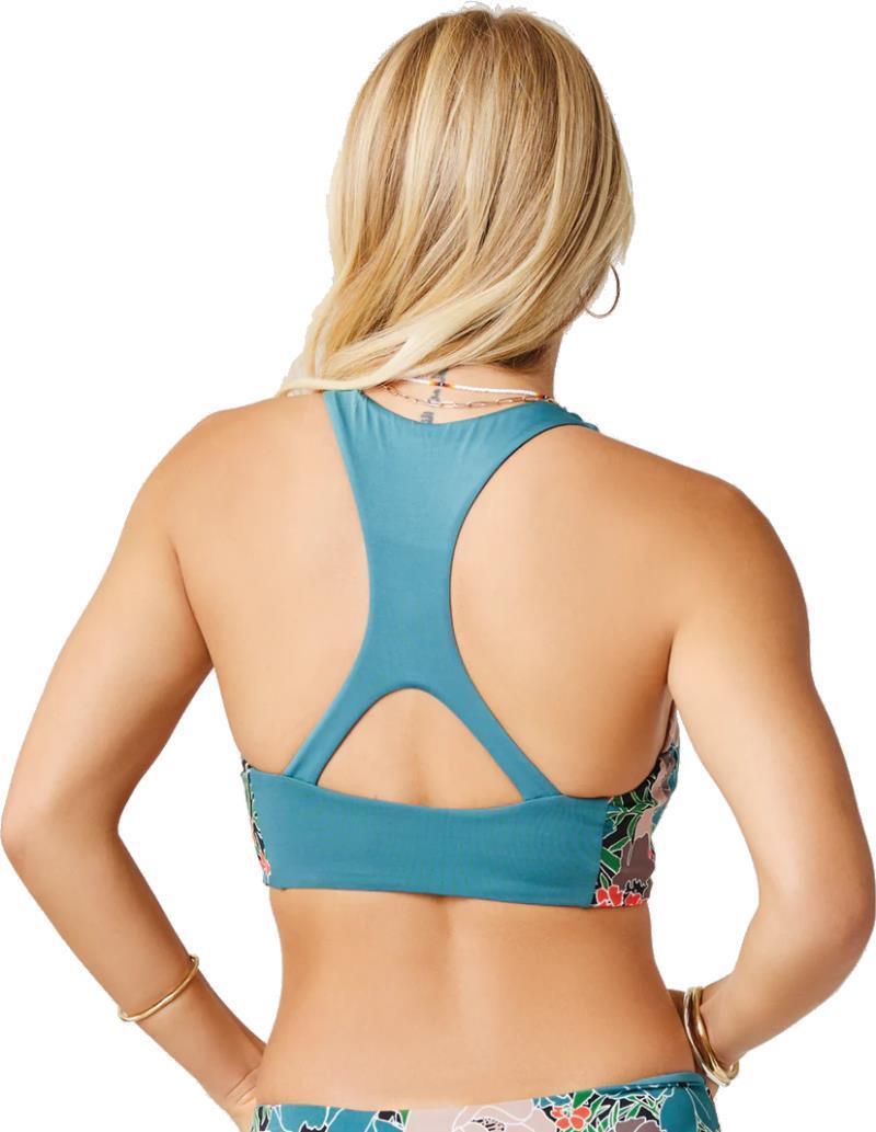 Sanitas Colorblock Top - D-DD - Womens - Hydro / Jardin 2