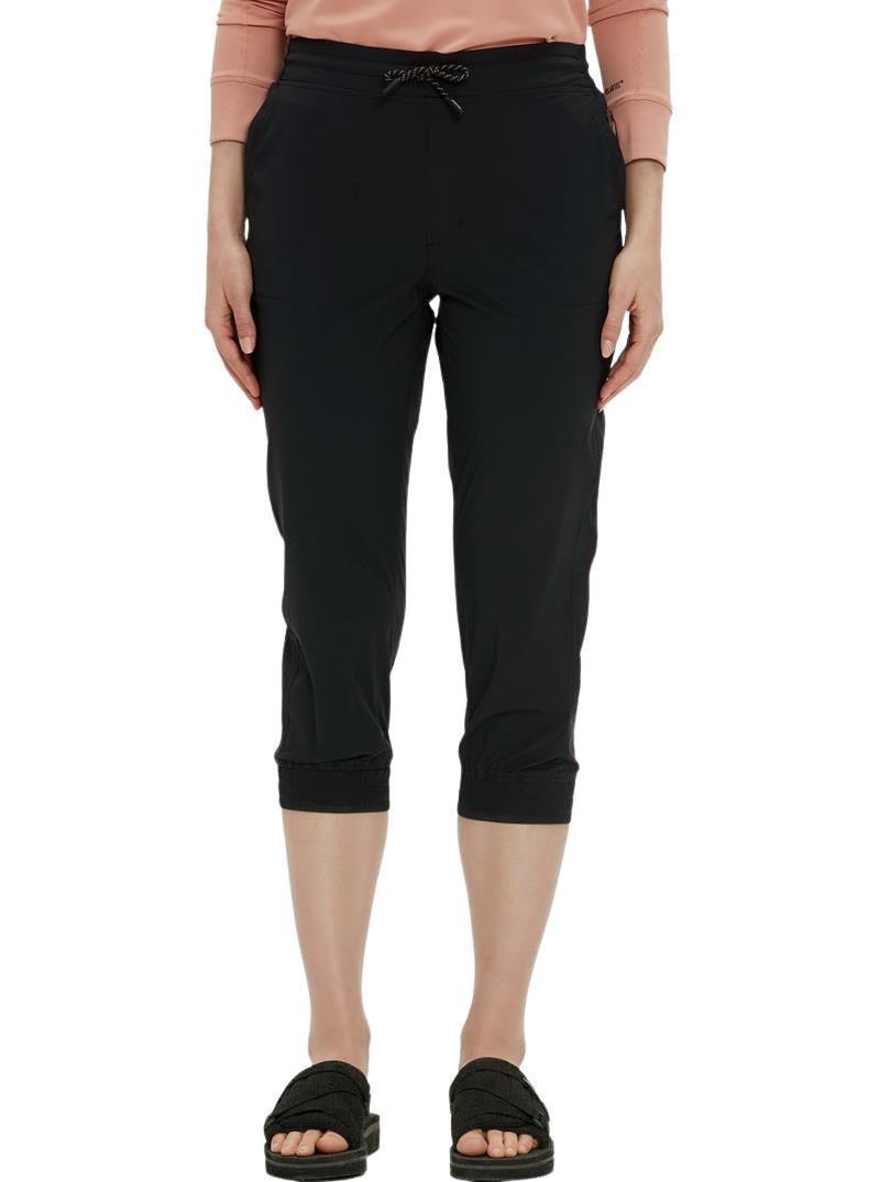 Allyson Capri Pants - Womens - Pure Black 1