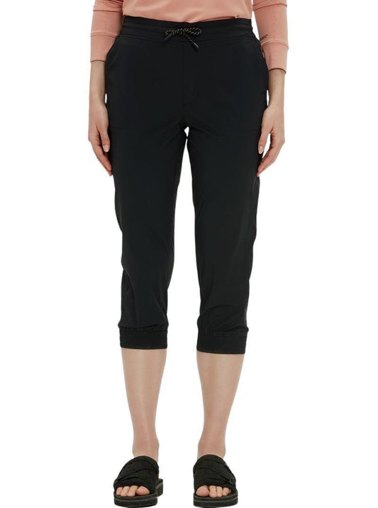 Allyson Capri Pants - Womens - Pure Black 1