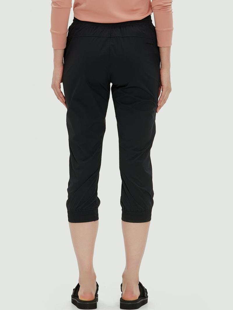Allyson Capri Pants - Womens - Pure Black 3