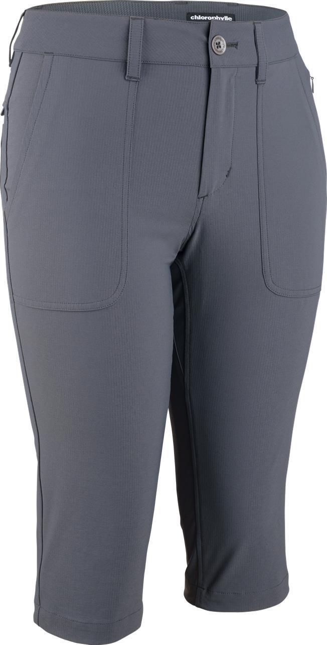 Madrid Capri Pants - Womens - Charcoal 1