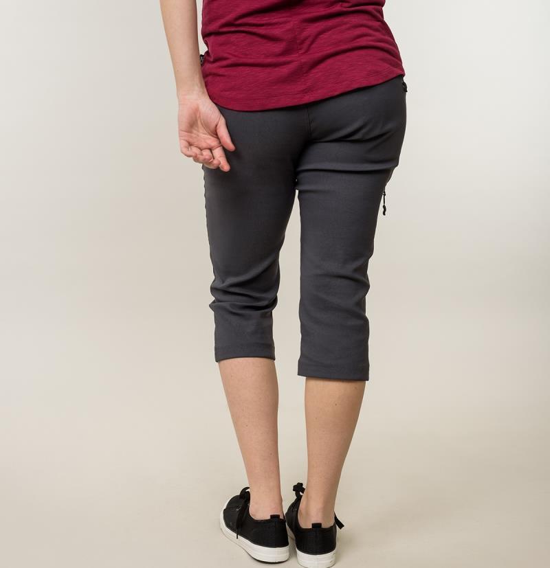 Rally Capri Pants - Womens - Charcoal 4