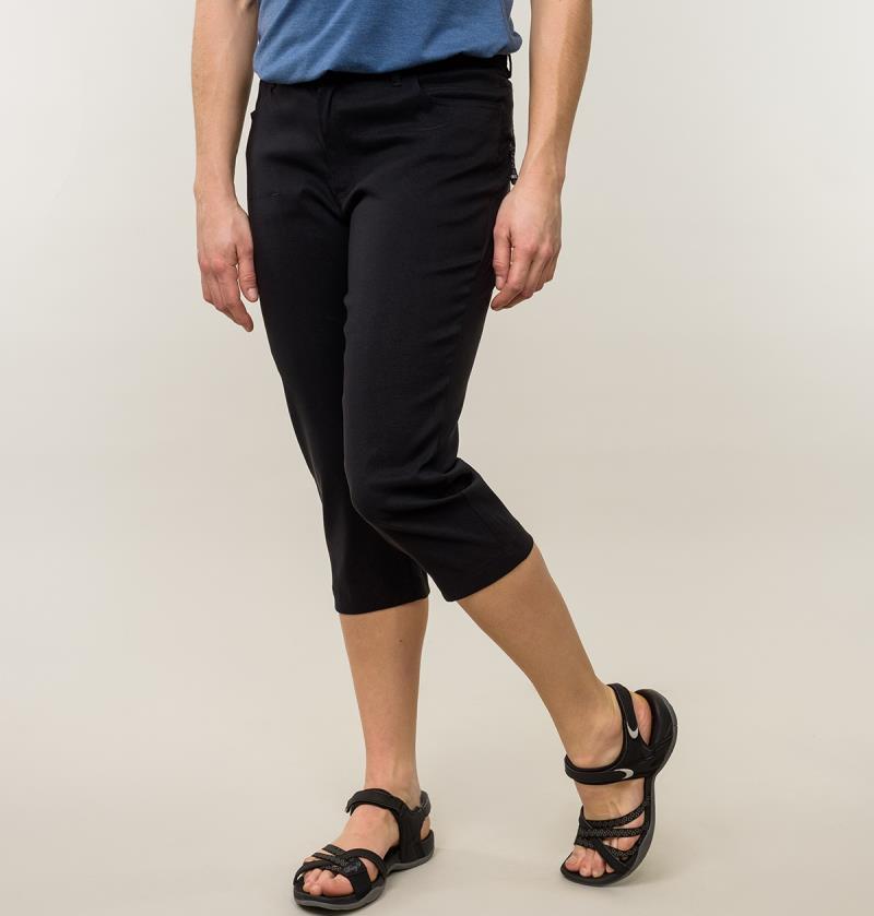 Rally Capri Pants - Womens - Pure Black 2