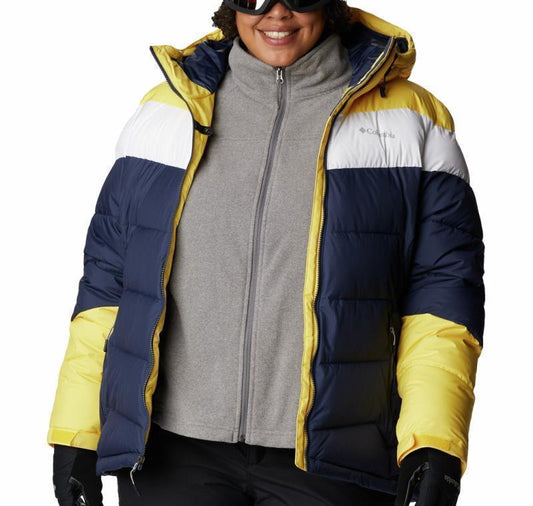 Abbott Peak Insulated Jacket - Plus - Womens - Nocturnal / White / Sun Glow 1