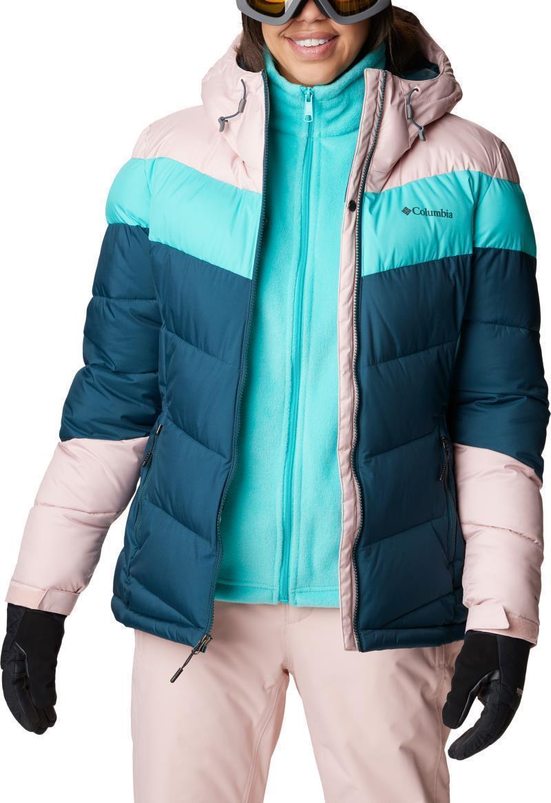 Abbott Peak Insulated Jacket - Womens - Night Wave / Dusty Pink / Bright Aqua 3