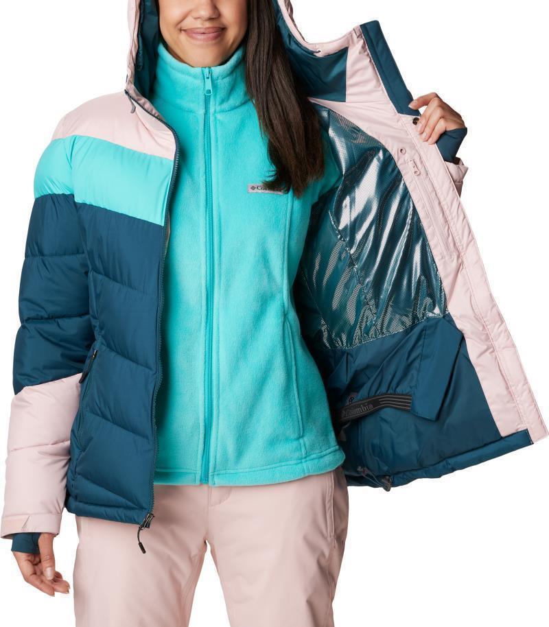 Abbott Peak Insulated Jacket - Womens - Night Wave / Dusty Pink / Bright Aqua 4