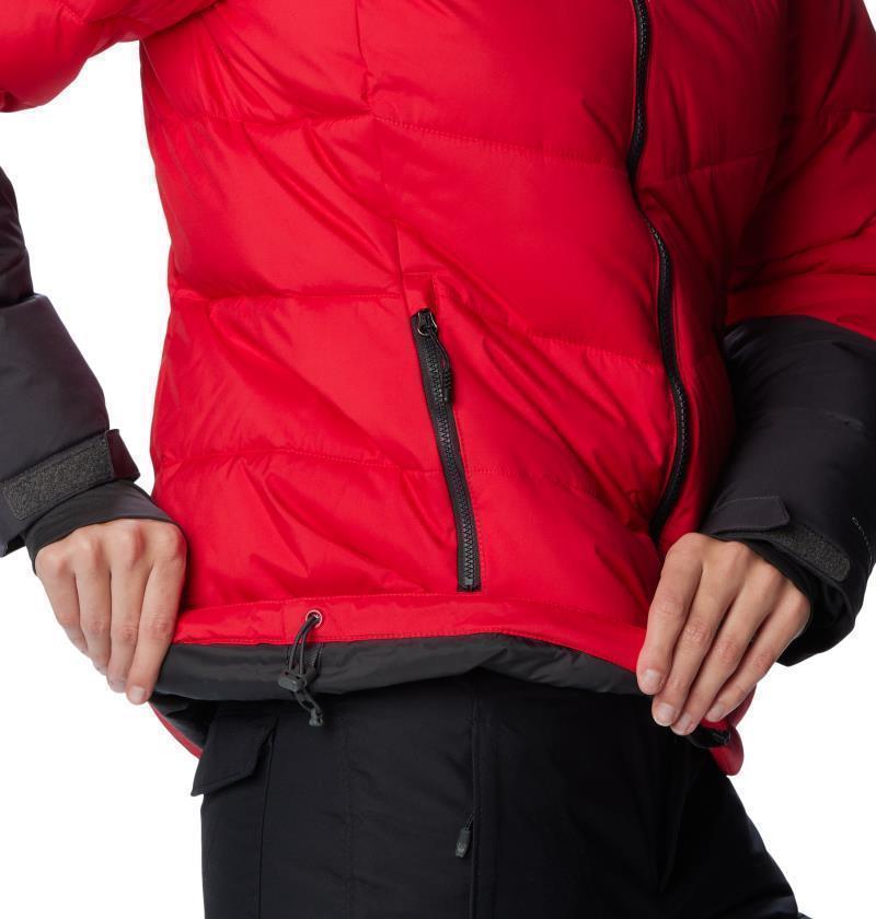 Abbott Peak Insulated Jacket - Womens - Red Lily / Shark / Aqua Haze 9