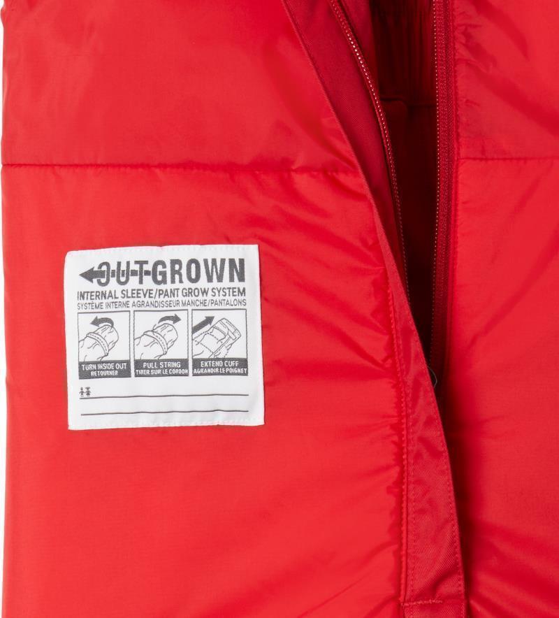 Adventure Ride Bibs - Youth - Mountain Red 3