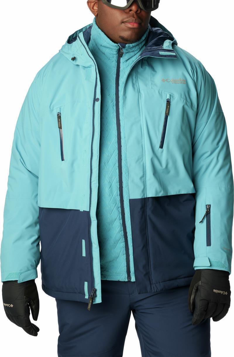 Aerial Ascender II Jacket - Big - Mens - Collegiate Navy / Shasta 3