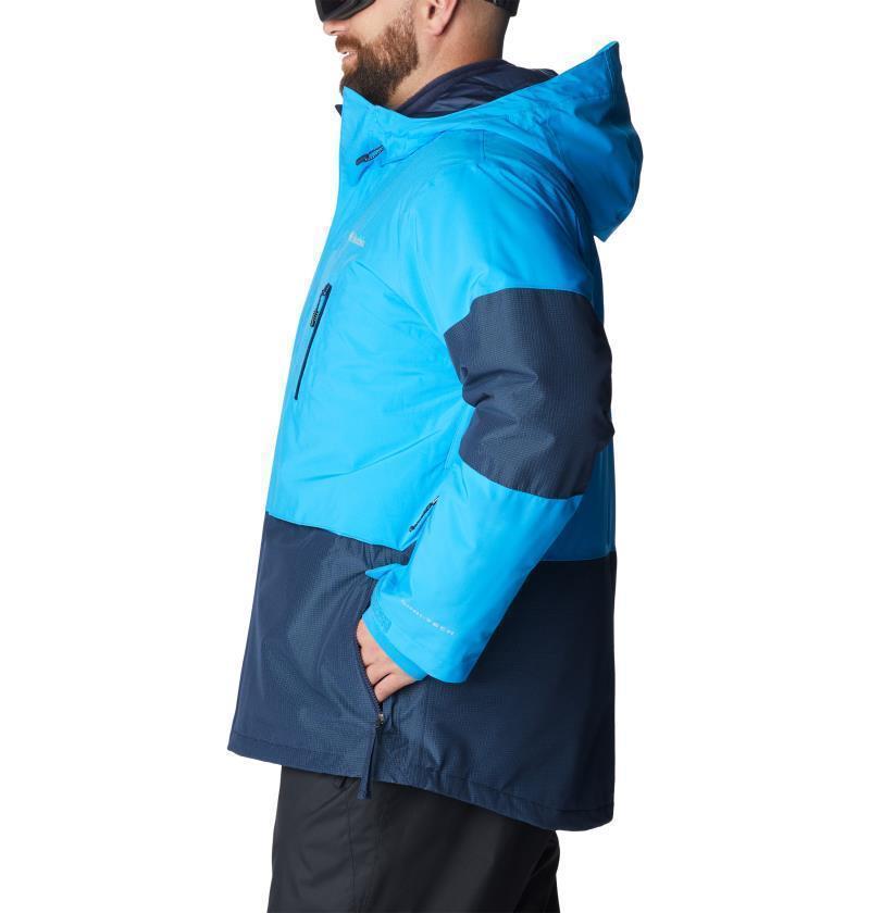 Aerial Ascender Jacket - Big - Mens - Coll Navy Ripstop / Compass Blue 3