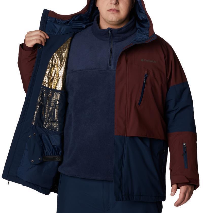 Aerial Ascender Jacket - Big - Mens - Collegiate Navy / Elderberry 4