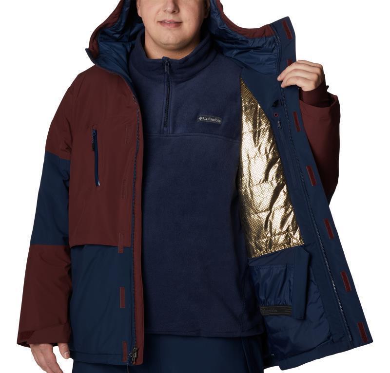 Aerial Ascender Jacket - Big - Mens - Collegiate Navy / Elderberry 5