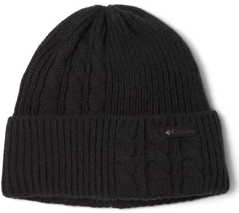 Agate Pass Cable Knit Beanie - Womens - Black 1