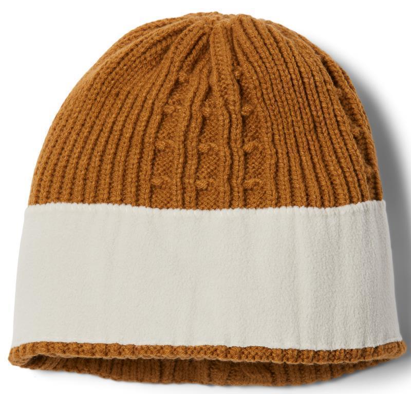 Agate Pass Cable Knit Beanie - Womens - Camel Brown 2