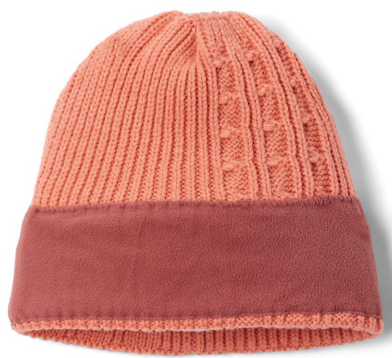 Agate Pass Cable Knit Beanie - Womens - Faded Peach 2
