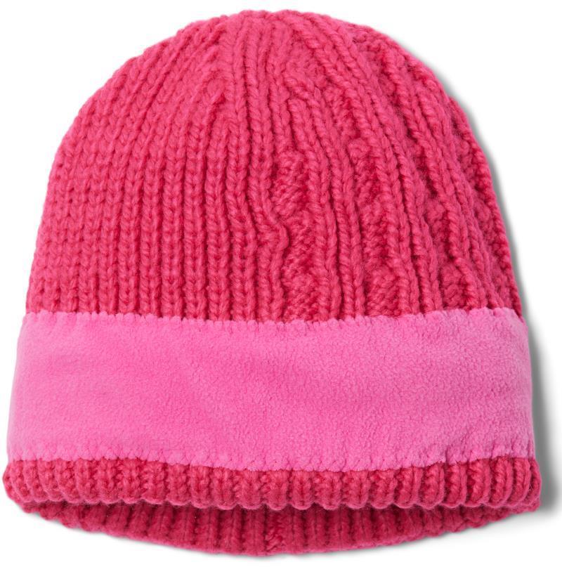 Agate Pass Cable Knit Beanie - Youth - Pink Ice 2