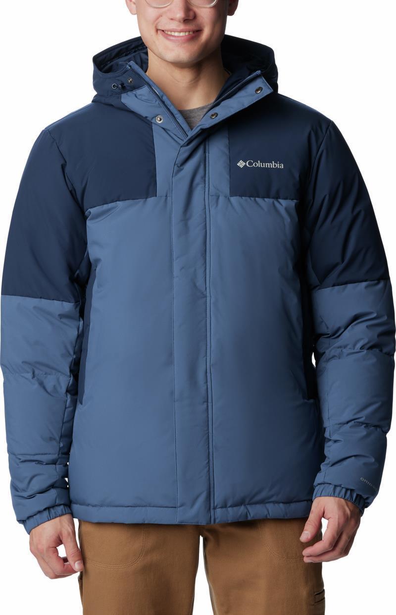 Aldercrest Down Hooded Jacket - Mens - Dark Mountain / Collegiate Navy 1