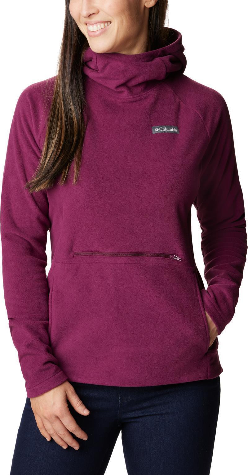 Ali Peak Hooded Fleece - Womens - Marionberry 1