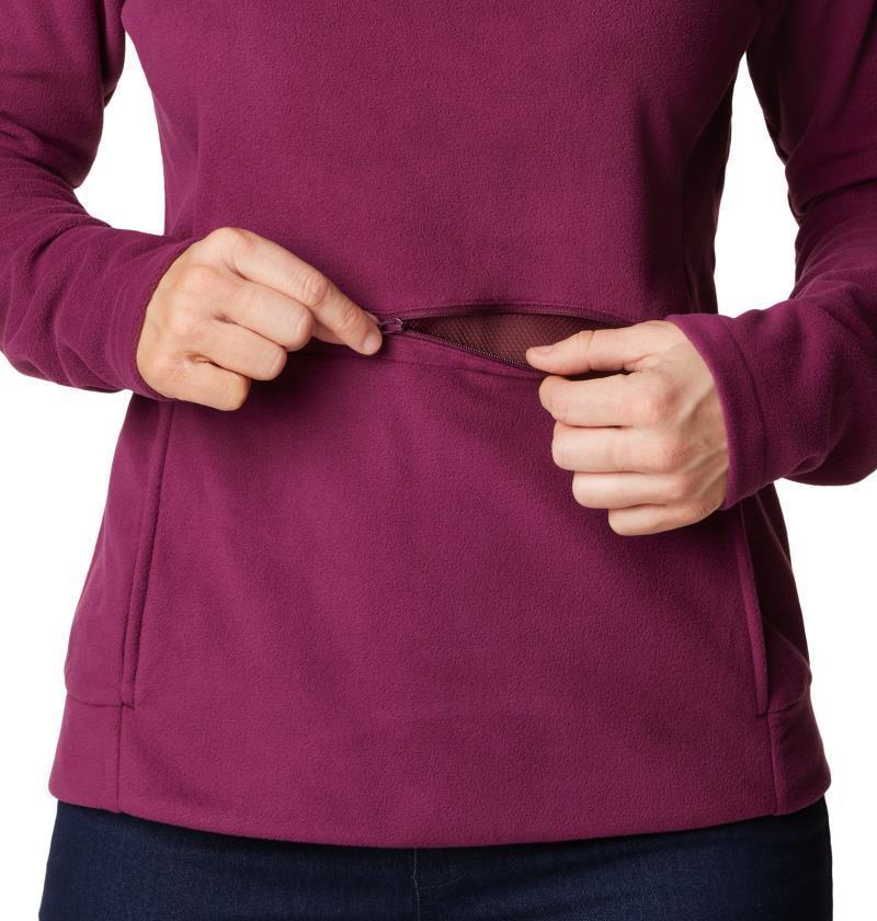 Ali Peak Hooded Fleece - Womens - Marionberry 5