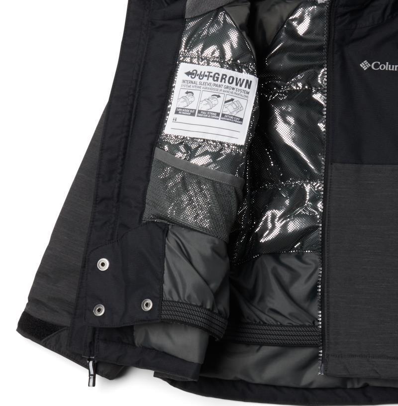 Alpine Action II Jacket - Toddler Boys - Black Heather / Black 3