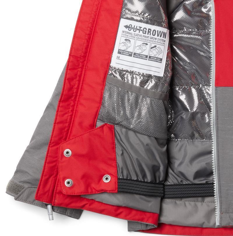 Alpine Action II Jacket - Toddler Boys - City Grey Heather / Mtn Red 3