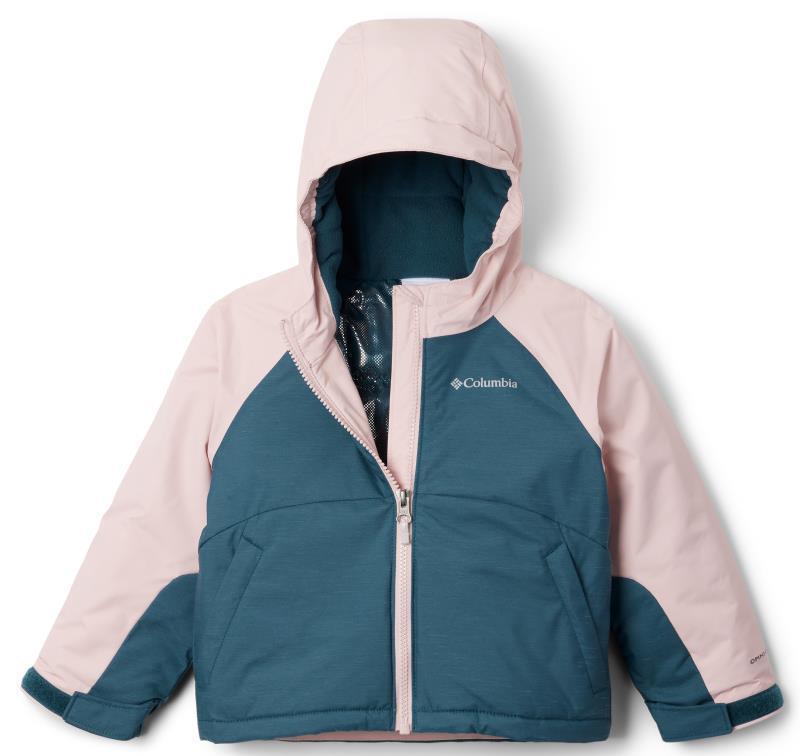 Alpine Action II Jacket - Toddler Girls - Night Wave Heather / Dusty Pink 1