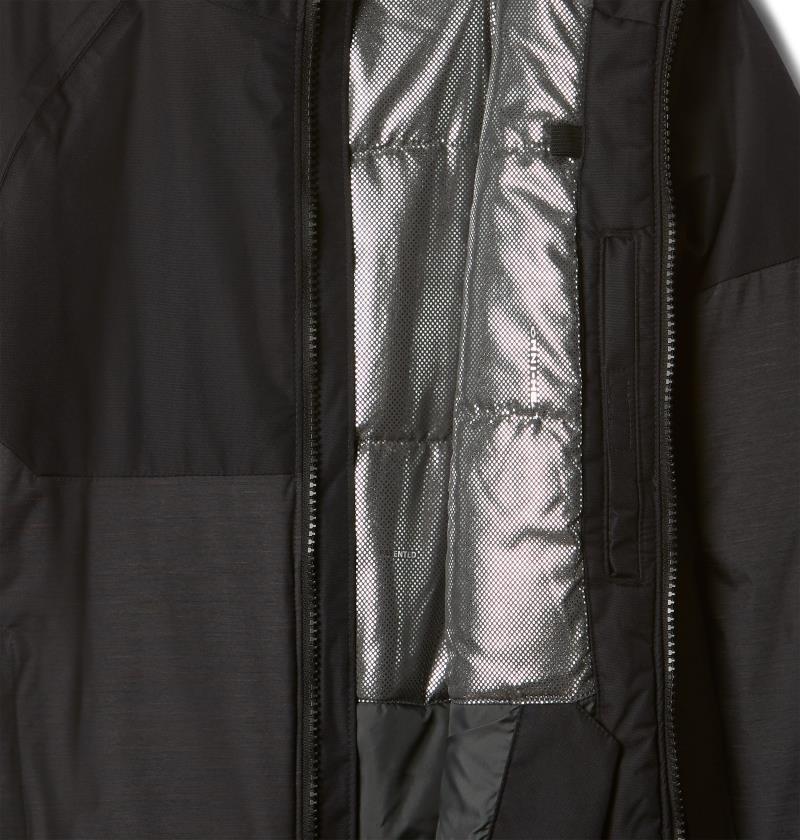 Alpine Action II Jacket - Youth Boys - Black Heather / Black 4