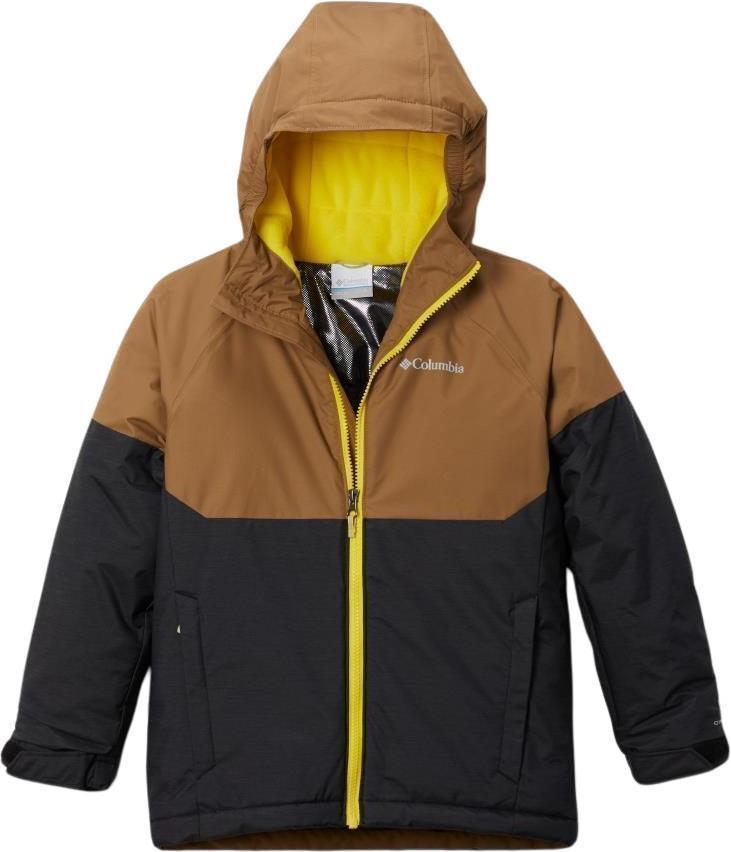 Alpine Action II Jacket - Youth Boys - Black Heather / Delta 1