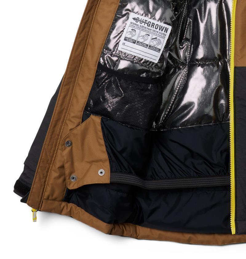 Alpine Action II Jacket - Youth Boys - Black Heather / Delta 3