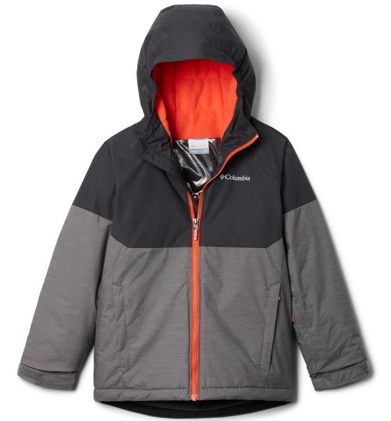 Alpine Action II Jacket - Youth Boys - City Grey Heather / Shark 1