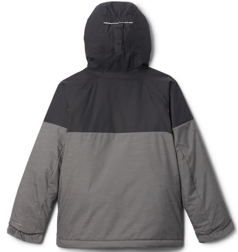 Alpine Action II Jacket - Youth Boys - City Grey Heather / Shark 2