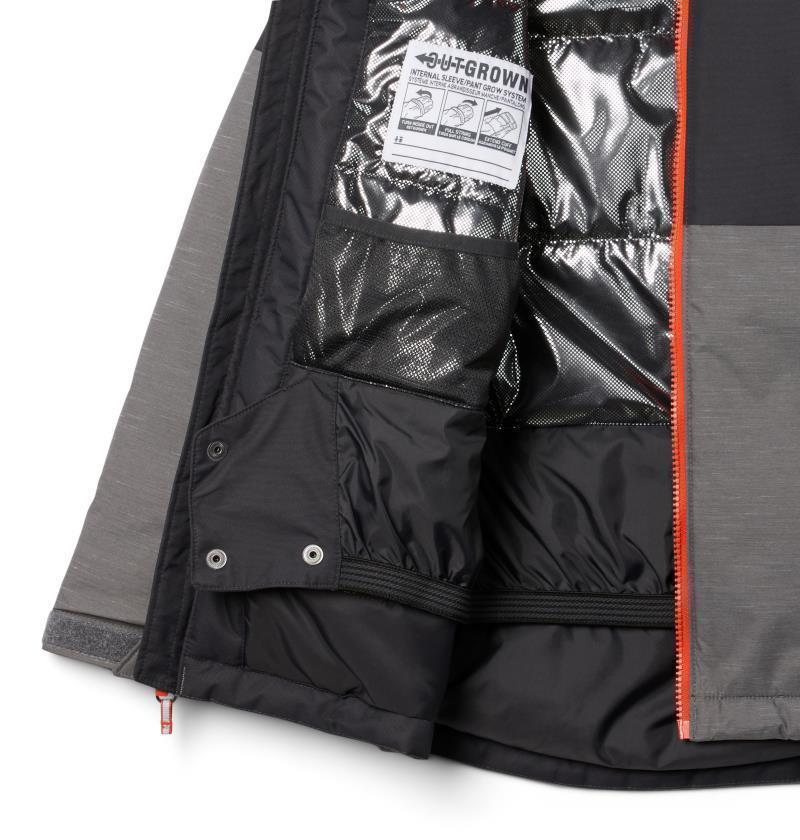 Alpine Action II Jacket - Youth Boys - City Grey Heather / Shark 3